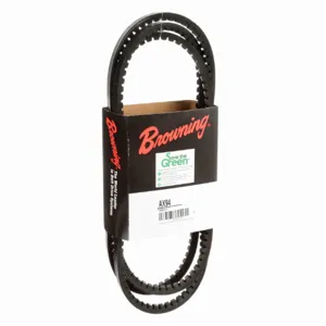 BROWNING 2454932 V-Belt, Notched, 98% Efficient, EPDM | AL4TVA AX94