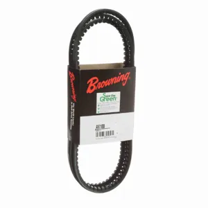 BROWNING 2454973 V-Belt, Notched, 98% Efficient, EPDM | AL4UAT AX100