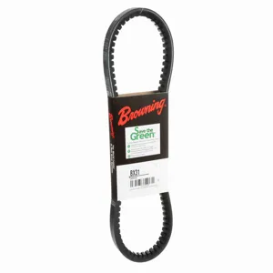 BROWNING 2455004 V-Belt, Notched, 98% Efficient, EPDM | AL4UBU BX31