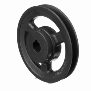 BROWNING 2779072 V-Belt Sheave, Finish Bore, 1 Groove, Cast Iron, Bulk Pack | BA7CJR AK54X3/4 BULK