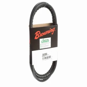 BROWNING 3001245 V-Belt, Notched, 98% Efficient, EPDM | AK4MCN 3VX900