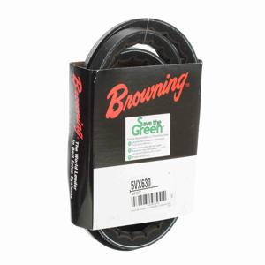 BROWNING 3001377 V-Belt, Notched, 98% Efficient, EPDM | CE7MWK 5VX630