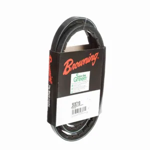 BROWNING 3001393 V-Belt, Notched, 98% Efficient, EPDM | AX6XHX 5VX710