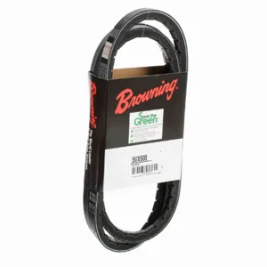 BROWNING 3001435 V-Belt, Notched, 98% Efficient, EPDM | AK4MFE 5VX900