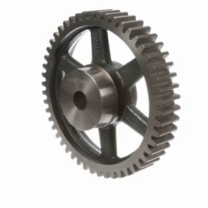 BROWNING 3426327 Spur Gear, Plain Bore, 14.5 Pressure Angle, 5 Pitch, Cast Iron | AZ4HHD NCS550