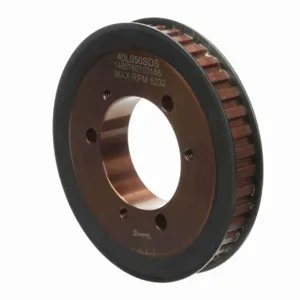 BROWNING 3513090 Gearbelt Pulley, Bushed Bore, Steel | AL2XJL 40L050SDS