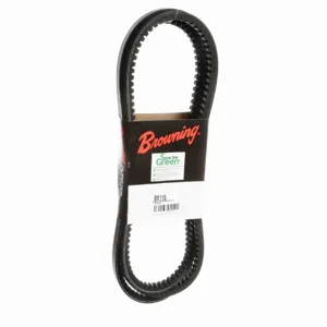 BROWNING 3528049 V-Belt, Notched, 98% Efficient, EPDM | AX6KBP BX115