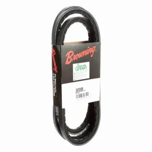 BROWNING 3758869 V-Belt, Notched, 98% Efficient, EPDM | AK6XJA 5VX930