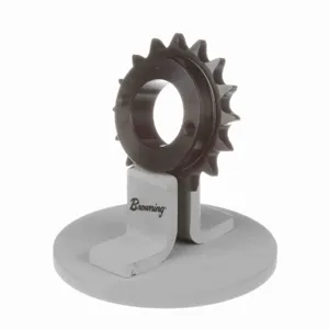 BROWNING 3938958 Roller Chain Sprocket, Bushed Bore, Steel | AJ9FZG H40G16