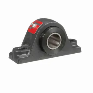 BROWNING 730002 Four Bolt Pillow Block Tapered Roller Bearing, Cast Iron, Double Collar Mount Lock | BE6NPF PBE920X 1 3/8