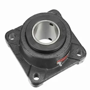 BROWNING 730027 Four Bolt Flange Tapered Roller Bearing, Double Collar Mount Lock, Mounted, Cast Iron | BE4PJJ FBE920X 2 3/16