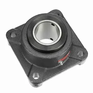 BROWNING 730028 Four Bolt Flange Tapered Roller Bearing, Double Collar Mount Lock, Mounted, Cast Iron | BE3DRM FBE920X 2 7/16