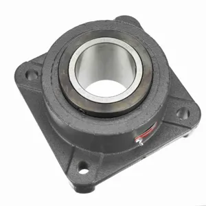 BROWNING 730034 Four Bolt Flange Tapered Roller Bearing, Double Collar Mount Lock, Mounted, Cast Iron | BD8PHA FBE920X 3 7/16