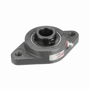 BROWNING 732664 Two Bolt Flange Ball Bearing, Mounted, Cast Iron, Black Oxided Inner, Setscrew Lock | BD9WEG VF2S-20MM