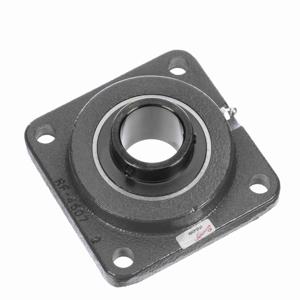 BROWNING 732677 Four Bolt Flange Ball Bearing, Mounted, Cast Iron, Black Oxided Inner, Setscrew Lock | BE6XUU VF4S-40MM