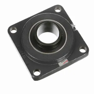 BROWNING 732680 Four Bolt Flange Ball Bearing, Mounted, Cast Iron, Black Oxided Inner, Setscrew Lock | BD9WBJ VF4S-55MM