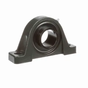 BROWNING 732689 Two Bolt Pillow Block Ball Bearing, Mounted, Cast Iron, Black Oxided Inner, Setscrew Lock | BF7RBA VPS-55MM