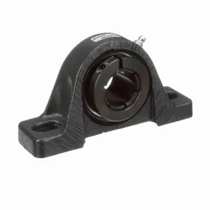 BROWNING 764057 Two Bolt Pillow Block Ball Bearing, Cast Iron, Black Oxided Inner, Concentric Lock | BD7KFL VPB-219 AH