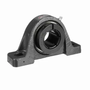 BROWNING 764058 Two Bolt Pillow Block Ball Bearing, Cast Iron, Black Oxided Inner, Concentric Lock | BD8HVB VPB-223 AH