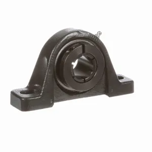 BROWNING 764064 Two Bolt Pillow Block Ball Bearing, Cast Iron, Black Oxided Inner, Concentric Lock | BE7YTY VPB-319 AH