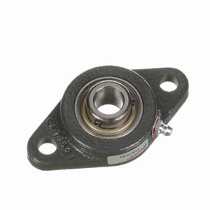 BROWNING 764075 Two Bolt Flange Ball Bearing, Mounted, Cast Iron, Black Oxided Inner, Setscrew Lock | BD8JHP VF2S-110 AH