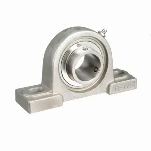 BROWNING 764089 Two Bolt Pillow Block Ball Bearing, Stainless Steel, SS Setscrew Lock | BE3TUT SPS-S223