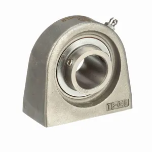 BROWNING 764281 Stainless Steel Pillow Block Ball Bearing, Mounted Tapped Base, SS Setscrew Lock | BD9KVD STBS-S216