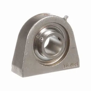 BROWNING 764282 Stainless Steel Pillow Block Ball Bearing, Mounted Tapped Base, SS Setscrew Lock | BE4WVG STBS-S219