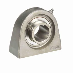 BROWNING 764285 Stainless Steel Pillow Block Ball Bearing, Mounted Tapped Base, SS Setscrew Lock | BE7VQH STBS-S223