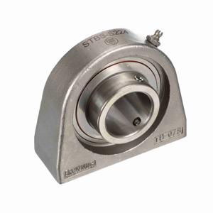 BROWNING 764286 Stainless Steel Pillow Block Ball Bearing, Mounted Tapped Base, SS Setscrew Lock | BE4WVH STBS-S224