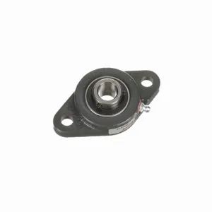 BROWNING 764290 Two Bolt Flange Ball Bearing, Mounted, Cast Iron, Black Oxided Inner, Setscrew Lock | BF2QLK VF2S-210 AH