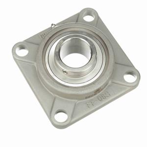 BROWNING 764502 Ball Bearing, Four Bolt Flange, Stainless Steel, Setscrew Lock, Corrosion Resistant | BE8MHZ SF4S-S222