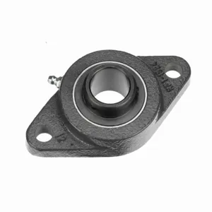 BROWNING 765626 Two Bolt Flange Ball Bearing, Mounted, Cast Iron, Black Oxided Inner, Setscrew Lock | BE7NCC VF2S-216 AH