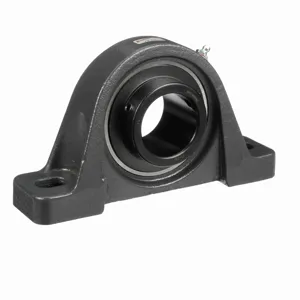 BROWNING 765814 Two Bolt Pillow Block Ball Bearing, Mounted, Cast Iron, Black Oxided Inner, Setscrew Lock | BE2YWE VPS-232 AH