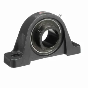 BROWNING 765829 Two Bolt Pillow Block Ball Bearing, Mounted, Cast Iron, Black Oxided Inner, Setscrew Lock | BD6MRU VPS-227 AH