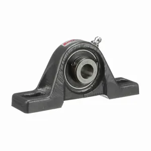 BROWNING 766036 Two Bolt Pillow Block Ball Bearing, Mounted, Cast Iron, Black Oxided Inner, Setscrew Lock | BE6LBD VPS-208 AH