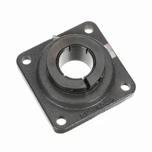 BROWNING 766239 Four Bolt Flange Ball Bearing, Mounted, Cast Iron, Black Oxided Inner, Concentric Lock | BD9KCW VF4B-232S