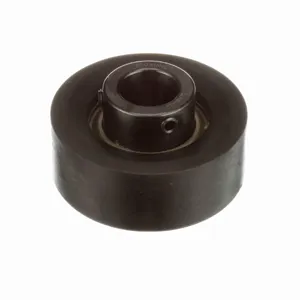 BROWNING 766551 Ball Bearing, Mounted Rubber Mounted Cylindrical Cartridge, Setscrew Lock | BF2QLH RUBRS-112