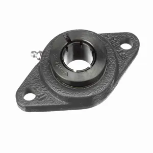 BROWNING 766954 Two Bolt Flange Ball Bearing, Mounted, Cast Iron, Black Oxided Inner, Concentric Lock | BE3TUU VF2B-212