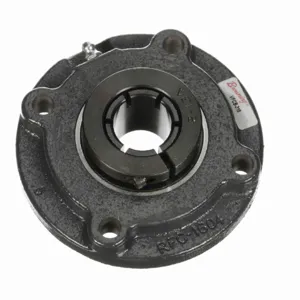 BROWNING 766996 Flange Cartridge Ball Bearing, Mounted, Cast Iron, Black Oxided Inner, Concentric Lock | BE9UGJ VFCB-316