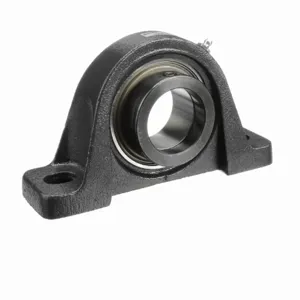 BROWNING 767322 Two Bolt Low Base Pillow Block Ball Bearing, Mounted, Cast Iron, Eccentric Lock | BD8DEY VPLE-131