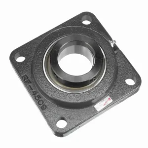 BROWNING 767324 Four Bolt Flange Ball Bearing, Mounted, Cast Iron, Eccentric Lock | BE3VZR VF4E-131