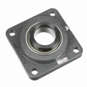 BROWNING 767331 Four Bolt Flange Ball Bearing, Mounted, Cast Iron, Eccentric Lock | BE3PAP VF4E-132S