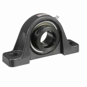 BROWNING 767337 Two Bolt Low Base Pillow Block Ball Bearing, Mounted, Cast Iron, Eccentric Lock | BE3XRK VPLE-123