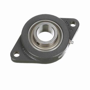 BROWNING 767343 Two Bolt Flange Ball Bearing, Mounted, Cast Iron, Setscrew Lock | BF3VGL VF2S-124