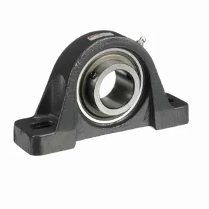 BROWNING 767345 Two Bolt Pillow Block Ball Bearing, Mounted, Cast Iron, Setscrew Lock | BD9GBR VPS-124