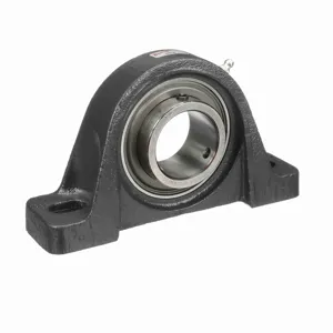 BROWNING 767348 Two Bolt Pillow Block Ball Bearing, Mounted, Cast Iron, Setscrew Lock | BE2HDN VPS-128