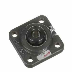 BROWNING 767356 Four Bolt Flange Ball Bearing, Mounted, Cast Iron, Black Oxided Inner, Eccentric Lock | BF6EPM VF4E-210