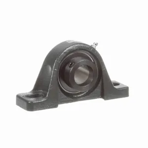 BROWNING 767368 Two Bolt Low Base Pillow Block Ball Bearing,Cast Iron, Black Oxided Inner, Eccentric Lock | BD9UWM VPLE-218