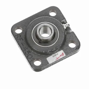 BROWNING 767401 Four Bolt Flange Ball Bearing, Mounted, Cast Iron, Black Oxided Inner, Setscrew Lock | BE7PLQ VF4S-210